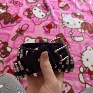 Black Bullet Belt